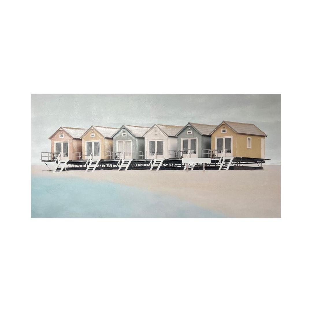 Boat Houses Canvas image 0